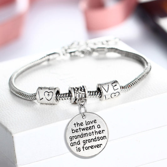 Love Between Grandmother And Grandson Bracelet