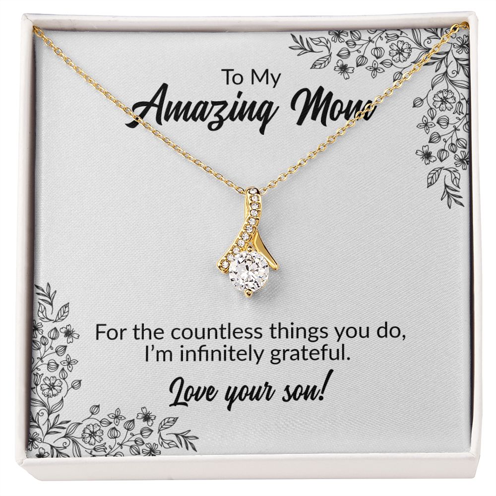 To My Amazing Mom | Alluring Beauty Necklace