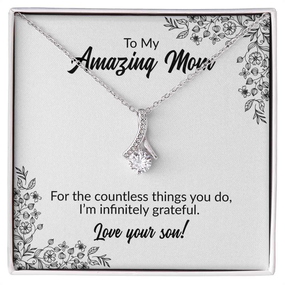 To My Amazing Mom | Alluring Beauty Necklace