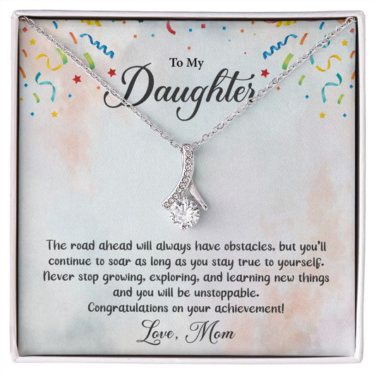 To My Daughter | Alluring Beauty Necklace | Graduation Gift