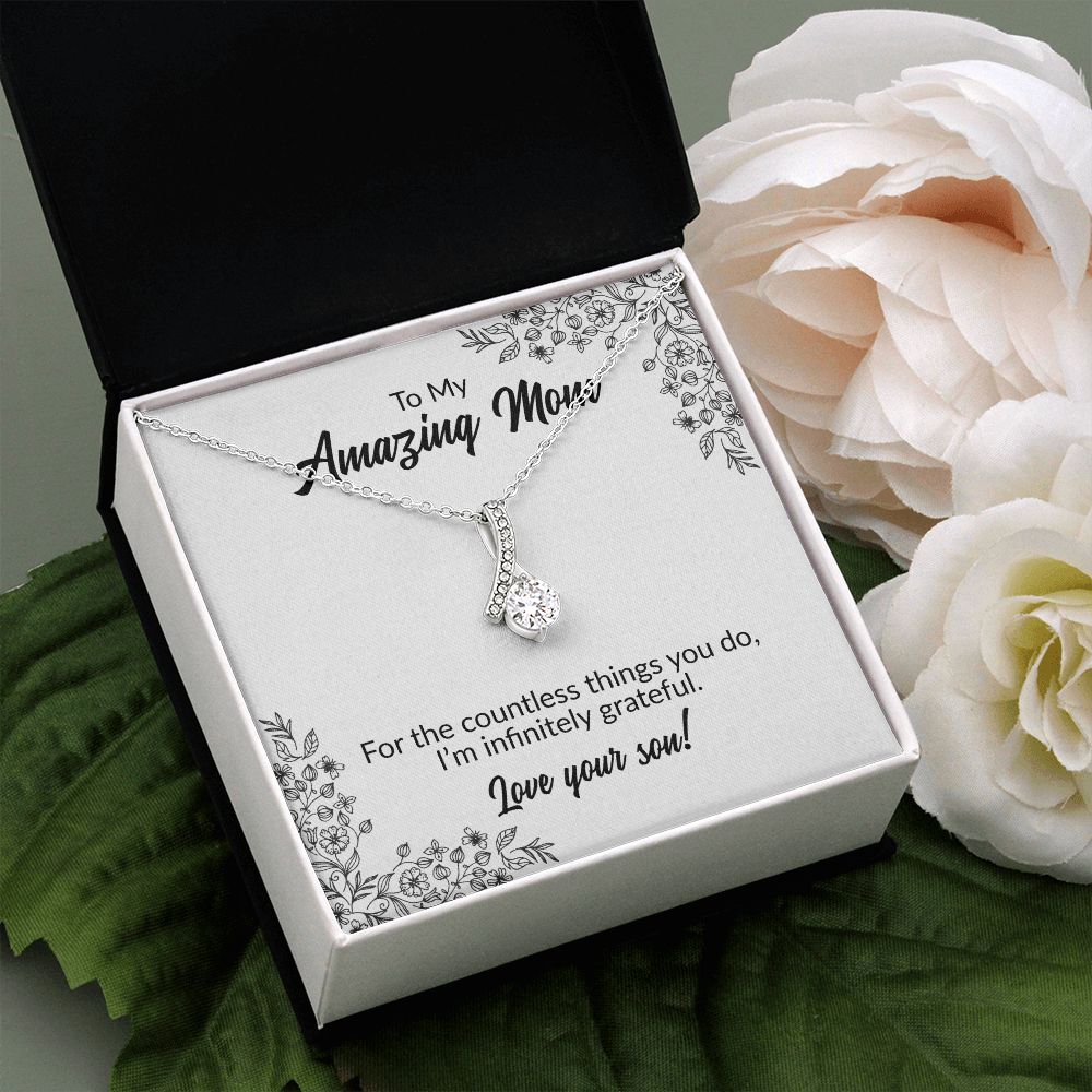 To My Amazing Mom | Alluring Beauty Necklace